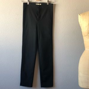 Madewell Fraser Slim Pants black like new